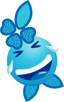 myrtille - fruit - alimentation - smiley émoticône émoji cartoon clipart illustration - artémotic