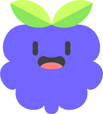 mûre - fruit - alimentation - smiley émoticône émoji cartoon clipart illustration - artémotic