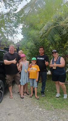 Mit unserem Fahrer Michael