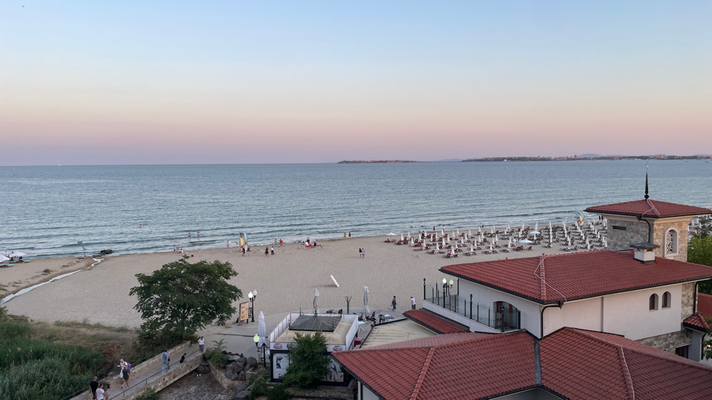 Am Strand in Nessebar