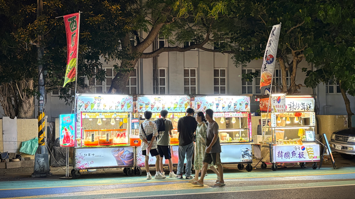 Nachtmarkt vor der Haustüre