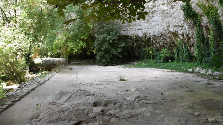 Da lebten schon Höhlenmenschen