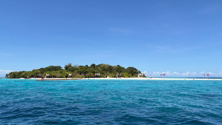 Mantigue Island in Sicht