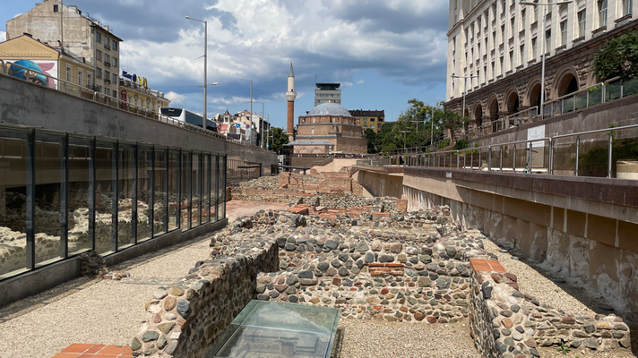 Ausgrabungen bei der Metro Station Serdeka