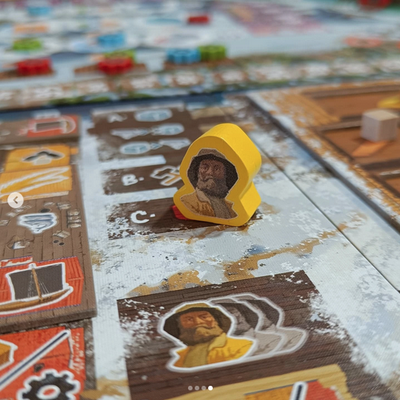 Saltfjord Table Top Game Illustrationen, Look Development und Cover von Peter Bartels