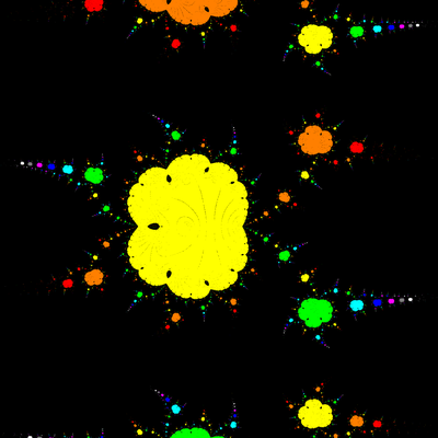 Basins of Attraction exp(z)-1=0 Basto-Verfahren, Zoom