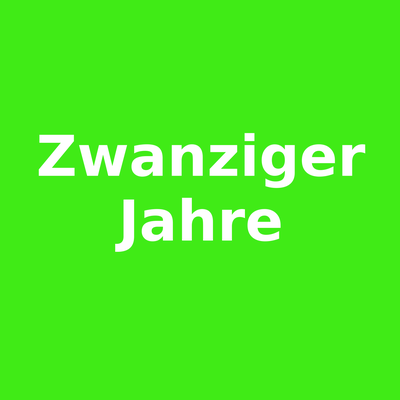 Kategorie Zwanziger Jahre