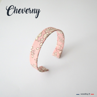 Bracelet rose poudré