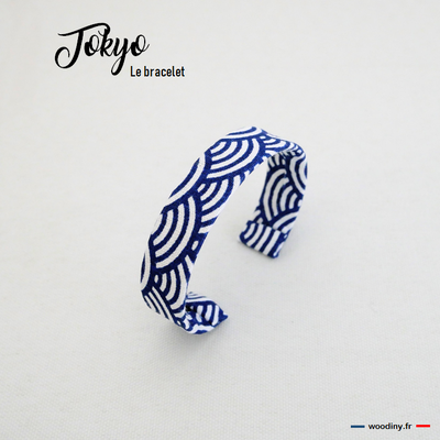 Bracelet motif vagues