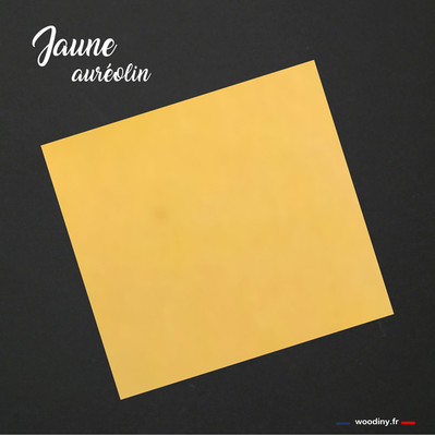 Pochette de costume jaune auréolin