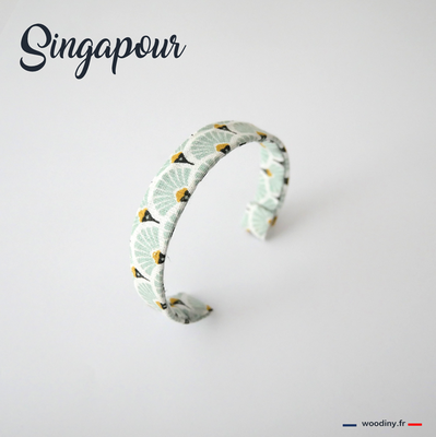 Bracelet vert d'eau