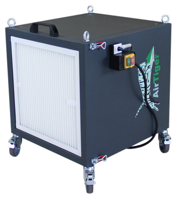 AirTiger Modul 4 – Abdeckplatte mit Anschluss für externe Absaugung