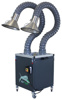 AirTiger Modul 2 – Doppel-Absaugarme für maximale Reichweite und Flexibilität