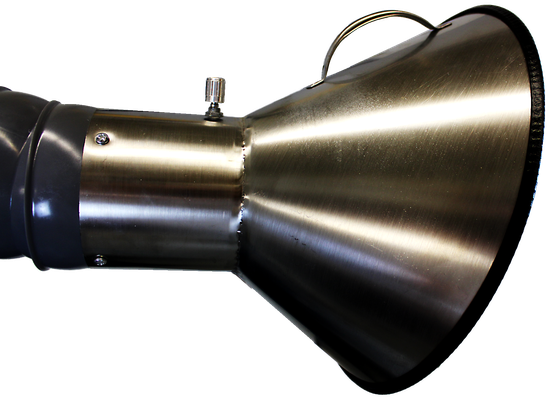 AirTiger Modul 2 – Detailansicht der Absaugarm-Aufnahme
