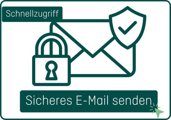 Sicher E-Mail für den Versand von Rezepten ihres Arztes