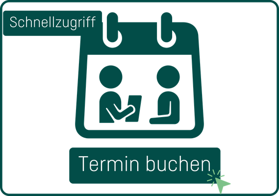 Termine für individuelle Beratung oder Impfen buchen. 