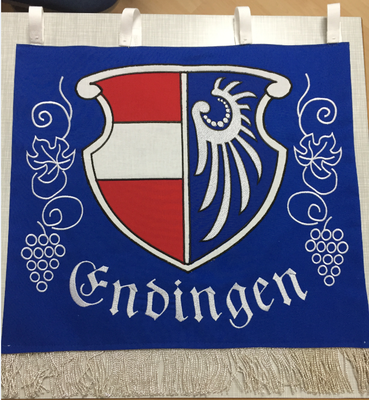 Fanfarentücher für den Bürgerwehrspielmannszug Endingen