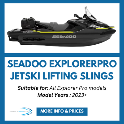 Seadoo Explorer Pro Jetski lifting slings www.superyachtmarinestore.com