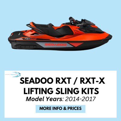 Seadoo RXT-X jetski lifting slings (2014 - 2017)