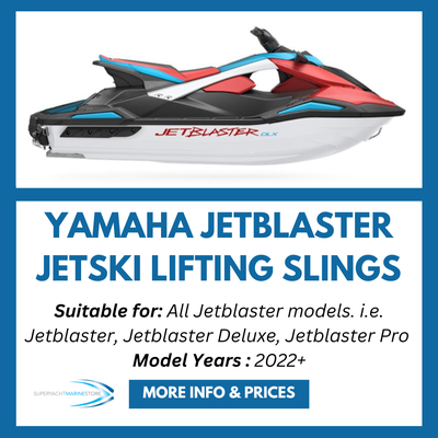 Yamaha Jetblaster jetski lifting slings www.superyachtmarinestore.com