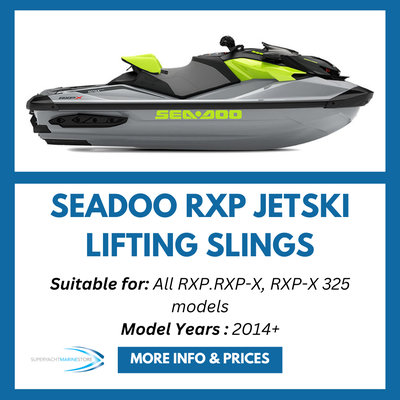 Seadoo RXP-X Jetski lifting slings www.superyachtmarinestore.com