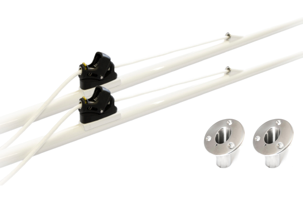 4.2m GRP Mooring Whip Kit for jetskis and tenders up to 5m LOA