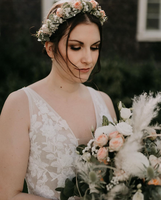 Brautstyling in Münster, Borken, Coesfeld, Steinfurt und Warendorf – natürliches Braut-Make-up und elegantes Hairstyling für den Hochzeitstag