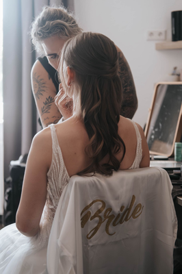Professionelles Hair & Make-up für Brautportraits und Hochzeitsshooting im Münsterland – Brautstyling und Braut-Make-up für Münster, Coesfeld, Borken, Steinfurt und Warendorf