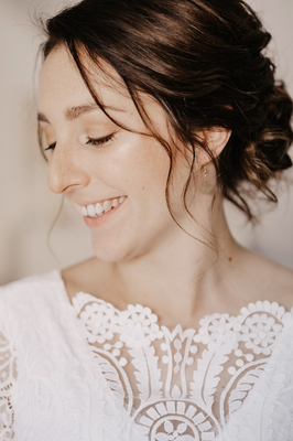 Brautstyling in Münster, Borken, Coesfeld, Steinfurt und Warendorf – natürliches Braut-Make-up und elegantes Hairstyling für den Hochzeitstag