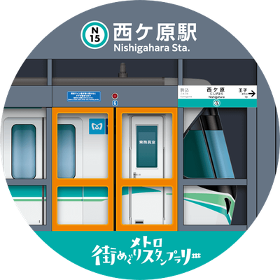 南北線　西ヶ原駅　東京メトロ全駅で2022年度の1日平均乗降客が一番少ない駅です。