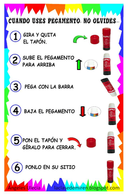 Los carteles de instrucciones - Página web de ...