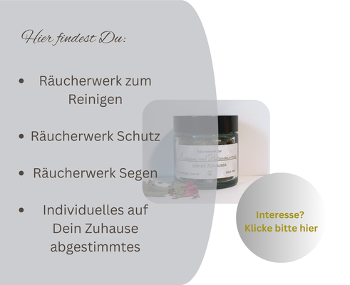 Hausreinigung Räucherwerke 