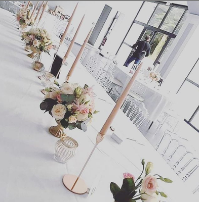Centres de table mariage tous styles. 