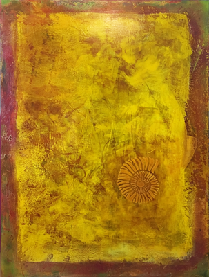 Nautilus   ...   Acryl auf Leinwand   ...   80 x 100 cm