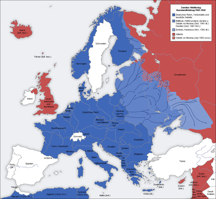 Europa 1941- 1942
