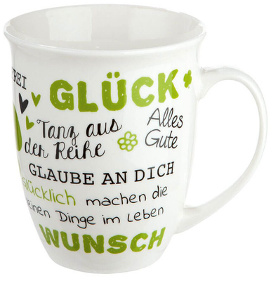 Gilde Jumbo Tasse Glück, 400ml: 13,90€