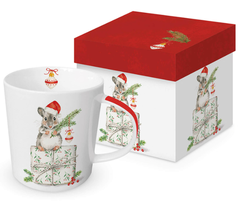 Tasse in Geschenkverpackung Christmas Fridolin, 350ml: 17,90€