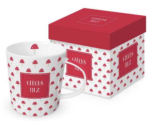 Tasse in Geschenkverpackung Viel Glück, 350ml: 17,90€