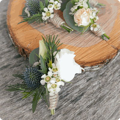 Ros Arum_mariage champêtre_boutonnières_fleurs fraiches _fleuriste mariage_rumilly