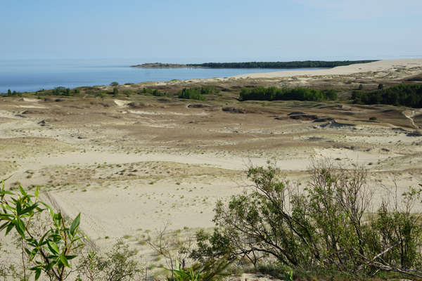  Blick auf die Dünen