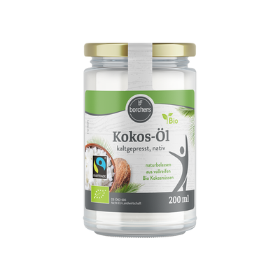 borchers Bio Kokosöl, 200 ml im Glas