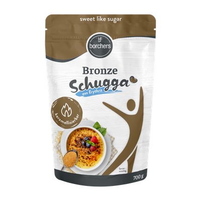 Packshot borchers Bronze Schugga blue Erythrit, 700 g