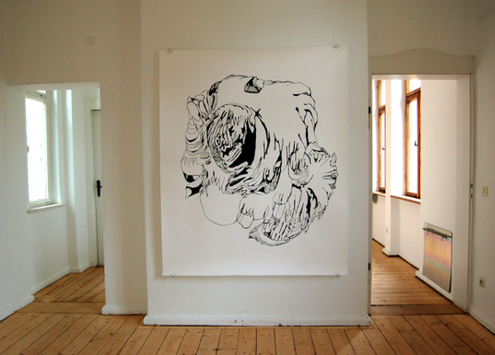 Diplomausstellung Innen/Außen, Ansicht 1, Susanne Renner, 2008 (Foto: Julia Hecht)