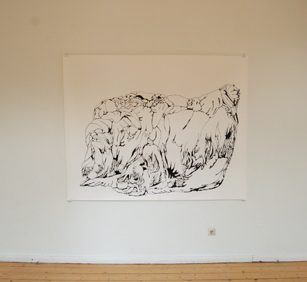 Diplomausstellung Innen/Außen, Ansicht 3, Susanne Renner, 2008 (Foto: Julia Hecht)