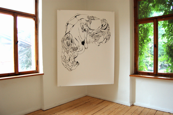 Diplomausstellung Innen/Außen, Ansicht 2, Susanne Renner, 2008 (Foto: Julia Hecht)