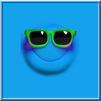 smiley carré - émoji - émoticônes - smiley émoticône émoji cartoon clipart illustration - artémotic