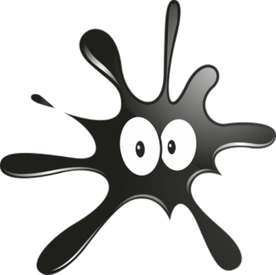 tache - émoticônes - smiley émoticône émoji cartoon clipart illustration - artémotic