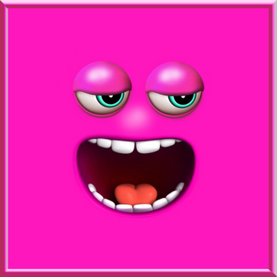 smiley carré - émoji - émoticônes - smiley émoticône émoji cartoon clipart illustration - artémotic
