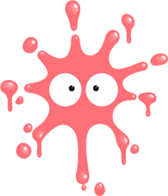 tache - émoticônes - smiley émoticône émoji cartoon clipart illustration - artémotic