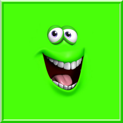 smiley carré - émoji - émoticônes - smiley émoticône émoji cartoon clipart illustration - artémotic